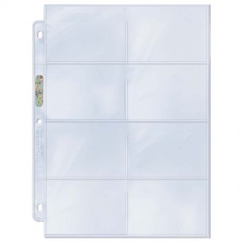 UP - Platinum 8-Pocket Page with 3-1/2" X 2-3/4"