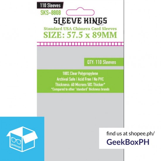 Sleeve Kings Standard Chimera Card Sleeves 57.5x89mm