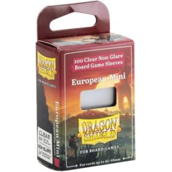 Dragon Shield Board Game Sleeves Clear/Non-Glare 45x68