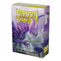 Dragon Shield - Orchid - Matte Dual Sleeves - Japanese Size (60)