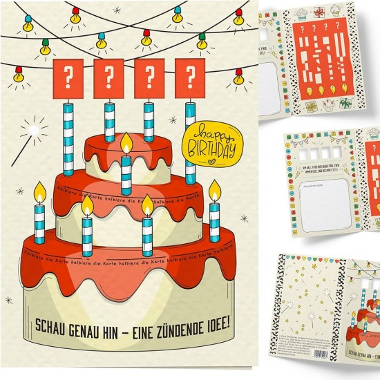 Happy Birthday Escape Greeting Card 