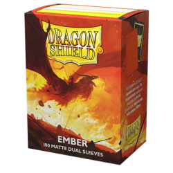 Dragon Shield - Ember - Matte Dual Sleeves