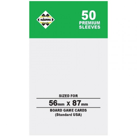 Kaissa sleeves Premium Green56x87