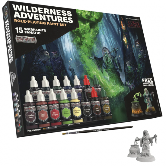 Army Painter - GameMaster: Wilderness Adventure Role-playing Paint Set