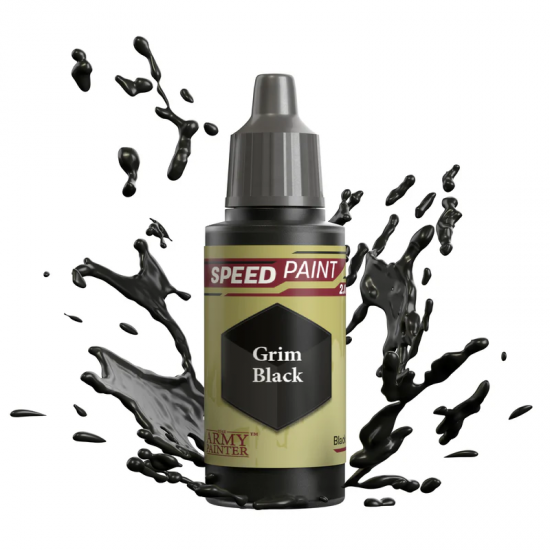 Army Painter - Speedpaint: Grim Black
