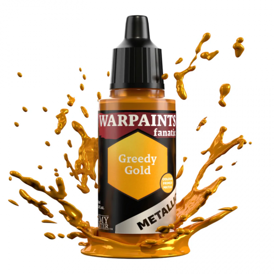 Army Painter - Warpaints Fanatic Metallic: Greedy Gold