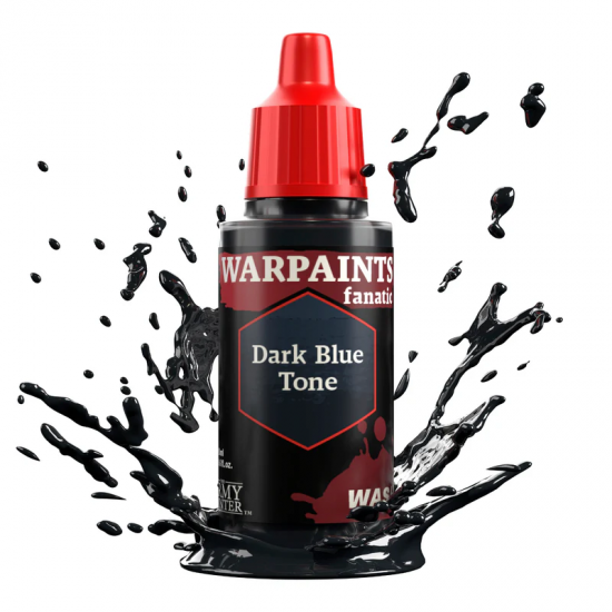 Army Painter - Warpaints Fanatic Wash: Dark Blue Tone