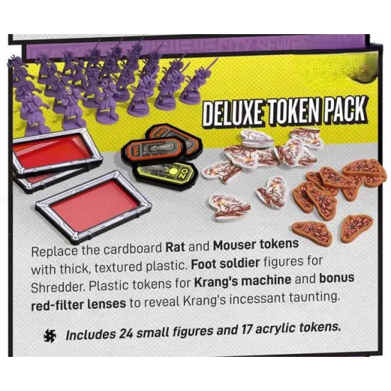 Unmatched Adventures: Teenage Mutant Ninja Turtles – Deluxe Token Pack