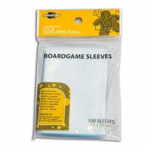 Blackfire Sleeves Boardgame USA 58x88