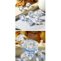 Resin Dice Set (7) Swan