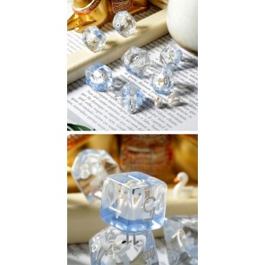 Resin Dice Set (7) Swan