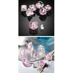 Resin Dice Set (7) Rabbit