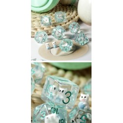 Resin Dice Set (7) Kitten
