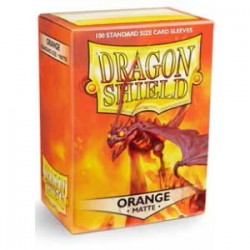 Dragon Shield - Matte Orange
