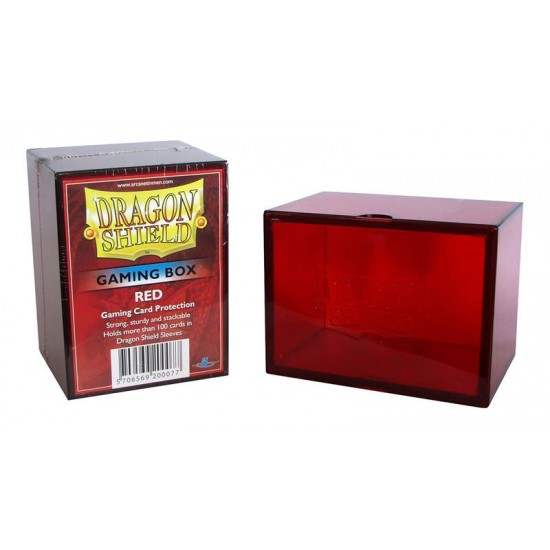 Dragon Shield Box- Red