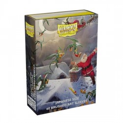 Dragon Shield - Japanese Size Brushed Art Sleeves - Christmas 2023 (60)