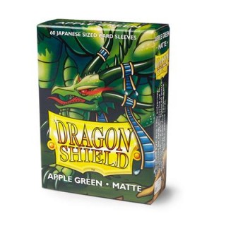 Dragon Shield -Apple Green - Matte Sleeves - Japanese Size (60)