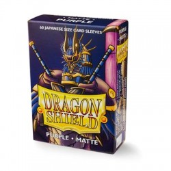 Dragon Shield - Purple - Matte Sleeves - Japanese Size (60)