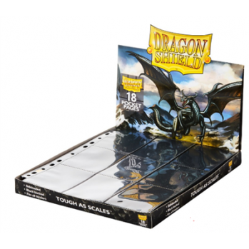 Dragon Shield - 18 Pocket Pages - Regular - Standard Size ONE PAGE