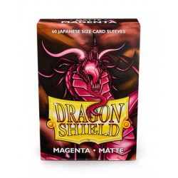 Dragon Shield - Magenta - Matte Sleeves - Japanese Size (60)