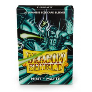 Dragon Shield -Mint - Matte Sleeves - Japanese Size (60)