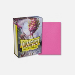 Dragon Shield - Pink Diamond - Matte Sleeves - Japanese Size (60)