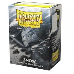 Dragon Shield - Snow - Matte Dual Sleeves