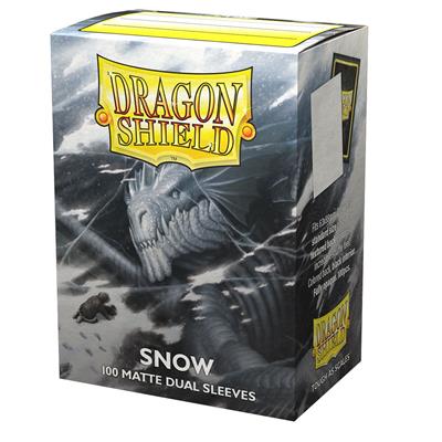 Dragon Shield - Snow - Matte Dual Sleeves