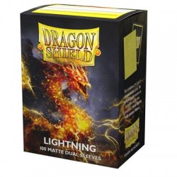 Dragon Shield - Lightning - Matte Dual Sleeves