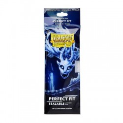 Dragon Shield - Clear - Sealable Perfect Fit Sleeves Japanese Size