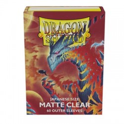Dragon Shield - Clear - Matte Outer Sleeves (60)