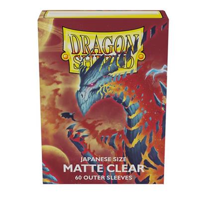 Dragon Shield - Clear - Matte Outer Sleeves (60)
