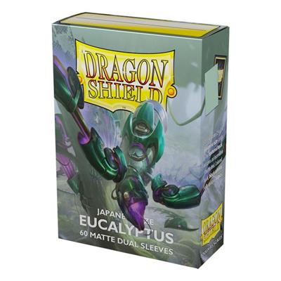 Dragon Shield - Eucalyptus - Matte Dual Sleeves - Japanese Size (60)