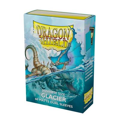 Dragon Shield - Glacier - Matte Dual Sleeves - Japanese Size (60)