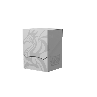 Dragon Shield - Deck Shell - Ashen White