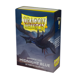 Dragon Shield - Midnight Blue - Matte Sleeves - Japanese Size (60)