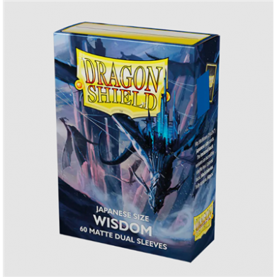 Dragon Shield - Wisdom - Matte Dual Sleeves - Japanese Size (60)