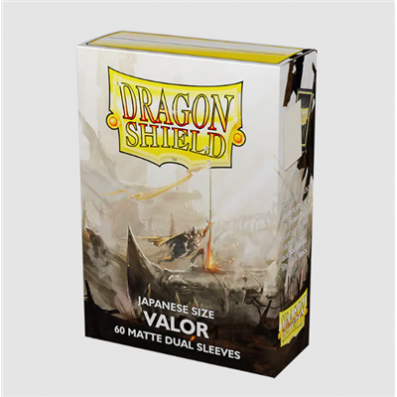 Dragon Shield - Valor - Matte Dual Sleeves - Japanese Size (60)