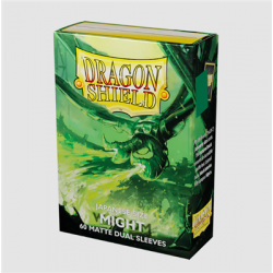 Dragon Shield - Might - Matte Dual Sleeves - Japanese Size (60)
