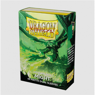 Dragon Shield - Might - Matte Dual Sleeves - Japanese Size (60)