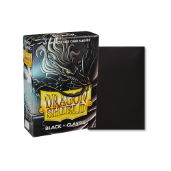 Dragon Shield - Black - Classic Sleeves - Japanese Size (60)