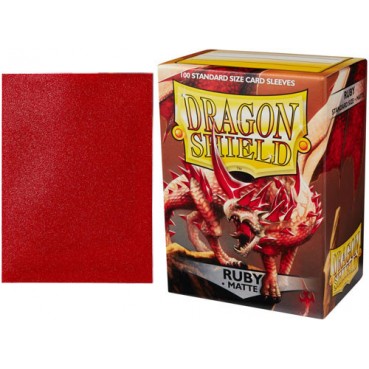 Dragon Shield - Matte Ruby