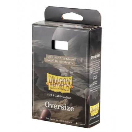 Dragon Shield Board Game Sleeves Clear/Non-Glare 80x120