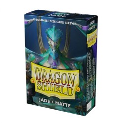 Dragon Shield - Jade - Matte Sleeves - Japanese Size (60)