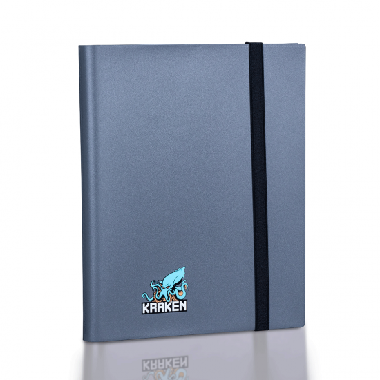 Kraken 9-Pocket Binder – Gray