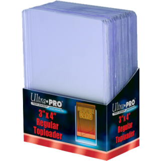 UP - Toploader - 3 x 4 Clear Regular