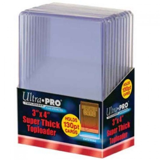 UP - Toploader - 3 x 4 Super Thick 130PT