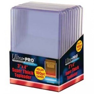 UP - Toploader - 3 x 4 Super Thick 180PT