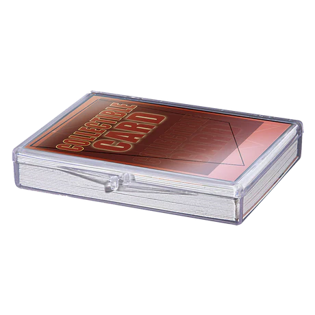 UP - Hinged Clear Box - (For 25 Cards)