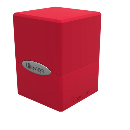 Classic Satin Cube - Apple Red